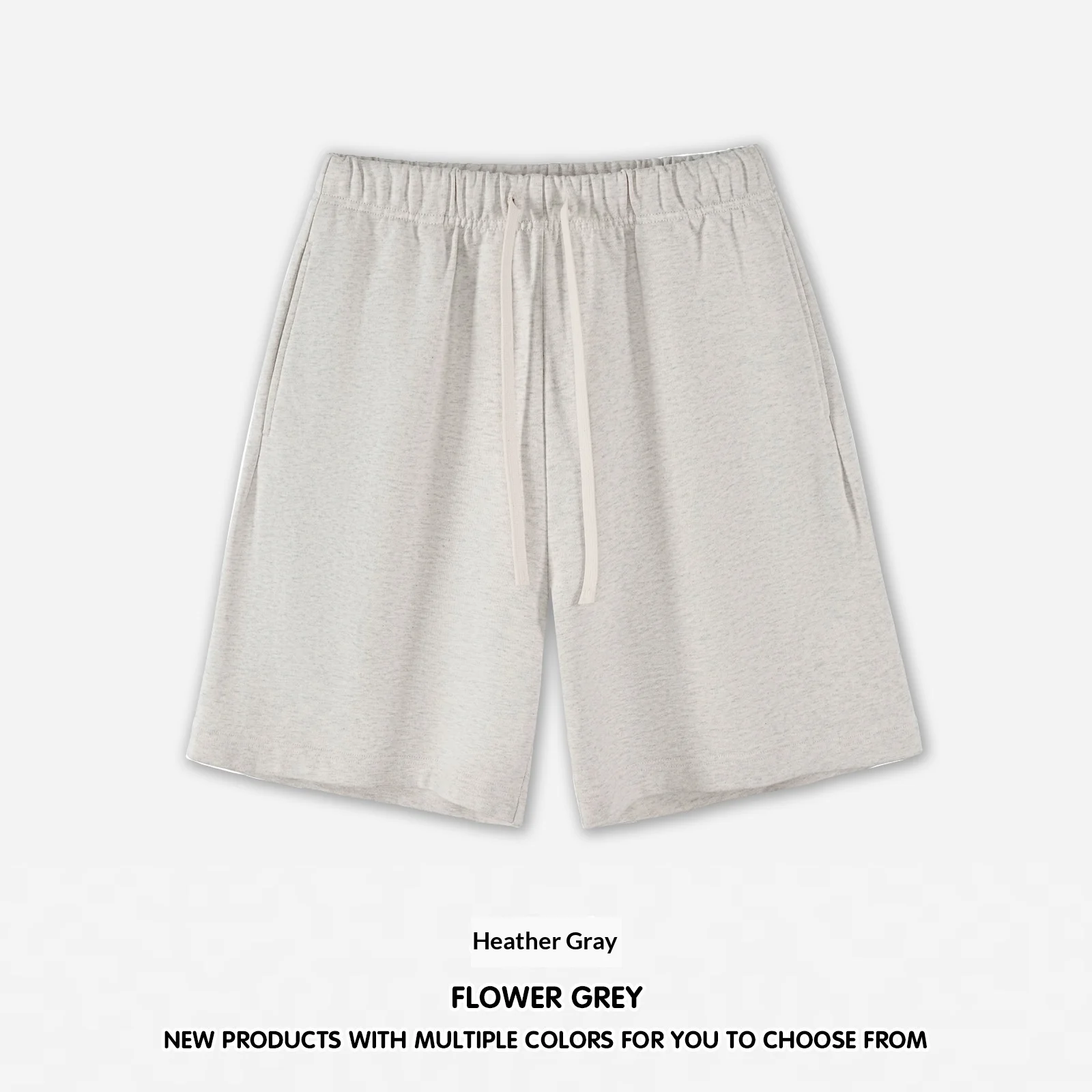 2026 Heavy Weight Cotton Men Shorts FOG American Drawstring Straight Leg Sports Casual Daily Street Wear Shorts