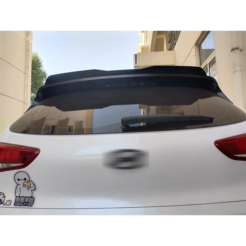 Roof Spoiler for Hyundai Tucson 2015 - 2019 Type DGS Carbon Surface Rear Trunk Wing ABS Material Refit Accessories