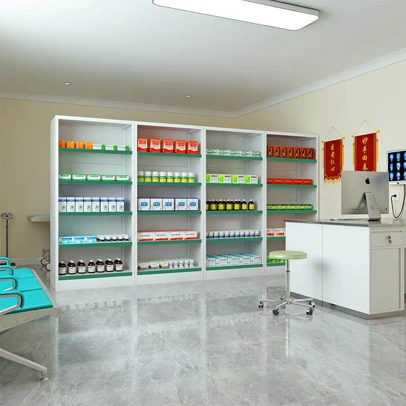 Medical Western medicine rack Open drug shelf Clinic special medicine tray rack Pharmacy pharmacy shelf Remove zero medicine