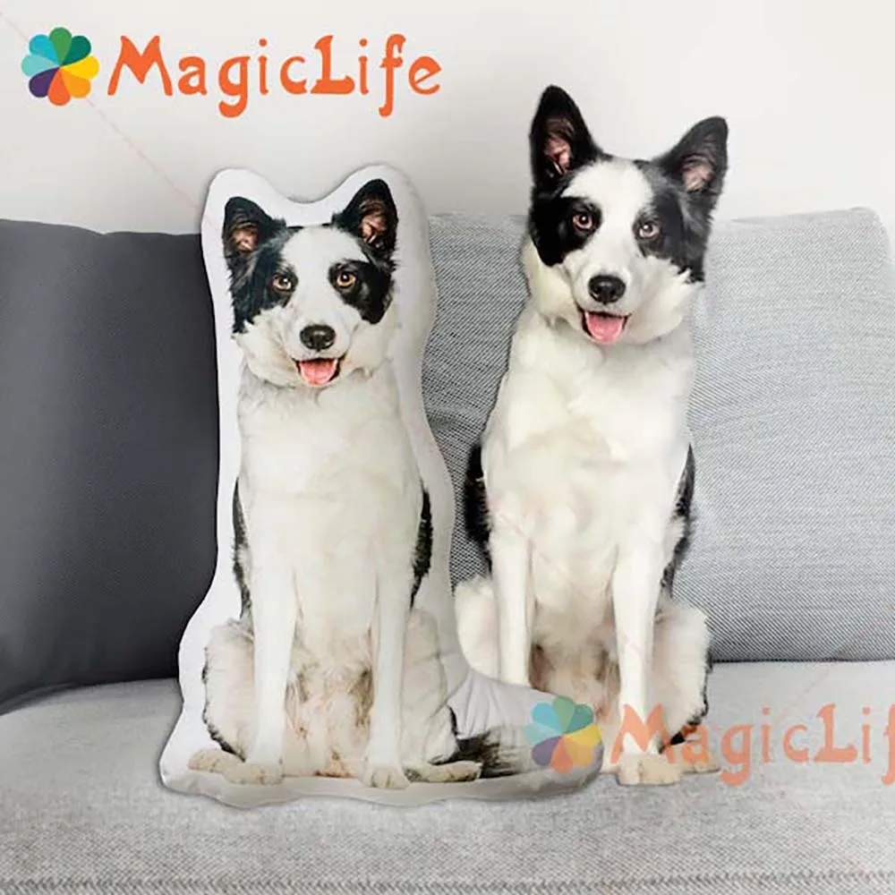 Almohada 3D personalizada para mascotas, regalo conmemorativo para perros y gatos, regalo para amantes de las mascotas