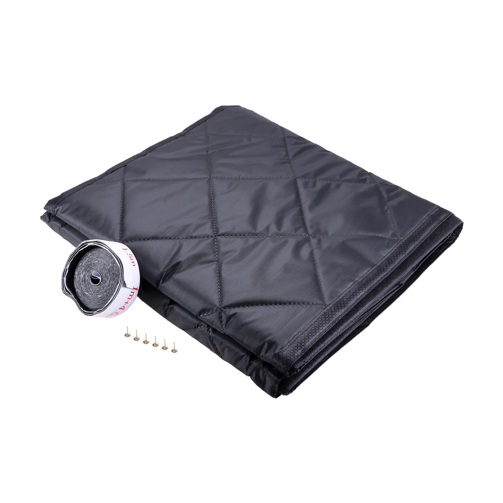 1 قطعة 85*205 سنتيمتر RV التخييم ستارة عزل الباب ، يندبروف المغناطيسي RV العزل ستارة الباب ، لإطار الباب أصغر من 30*79" #2