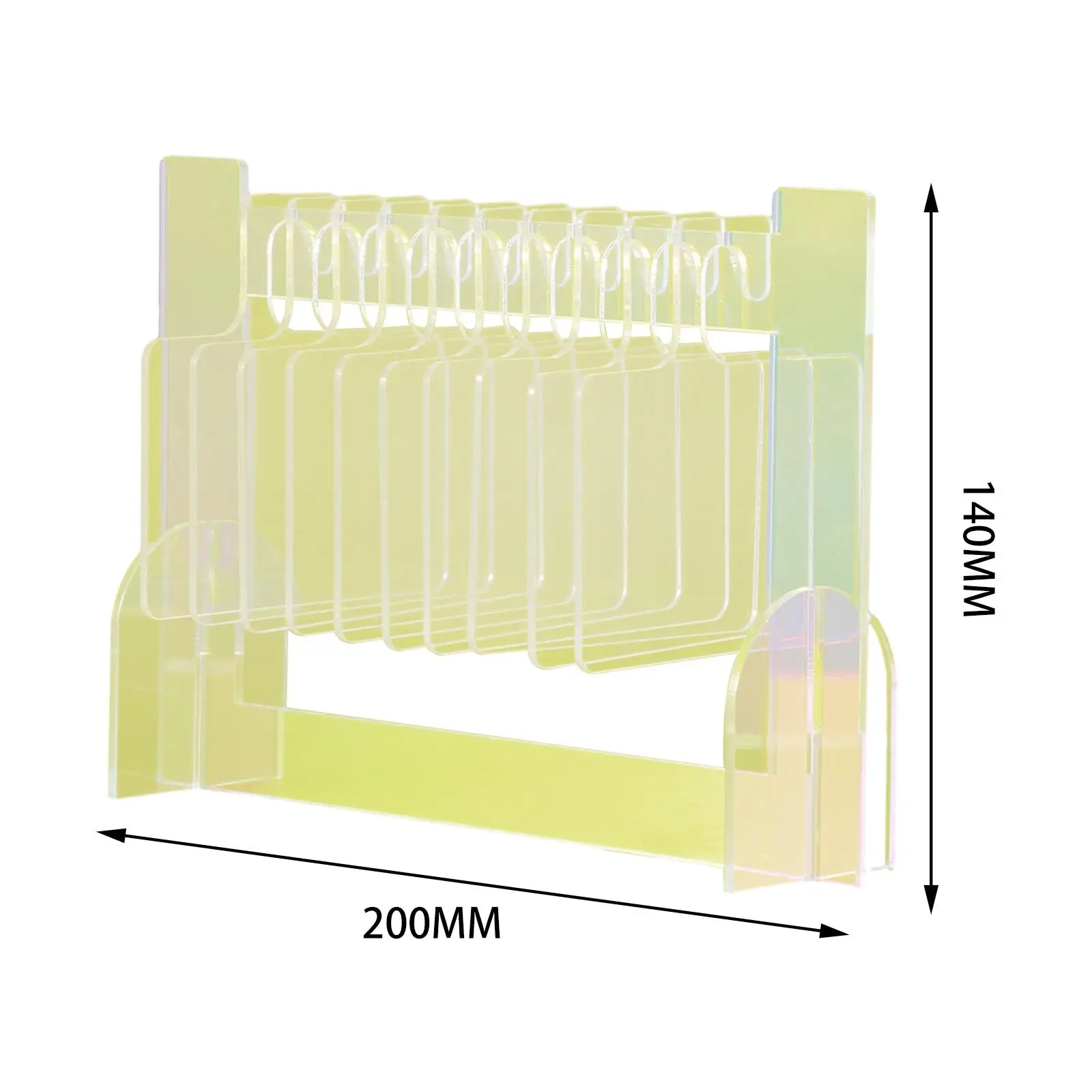 Manicure Showing Board Nail Tip Showing Holder for Nail Art Tool Beginners