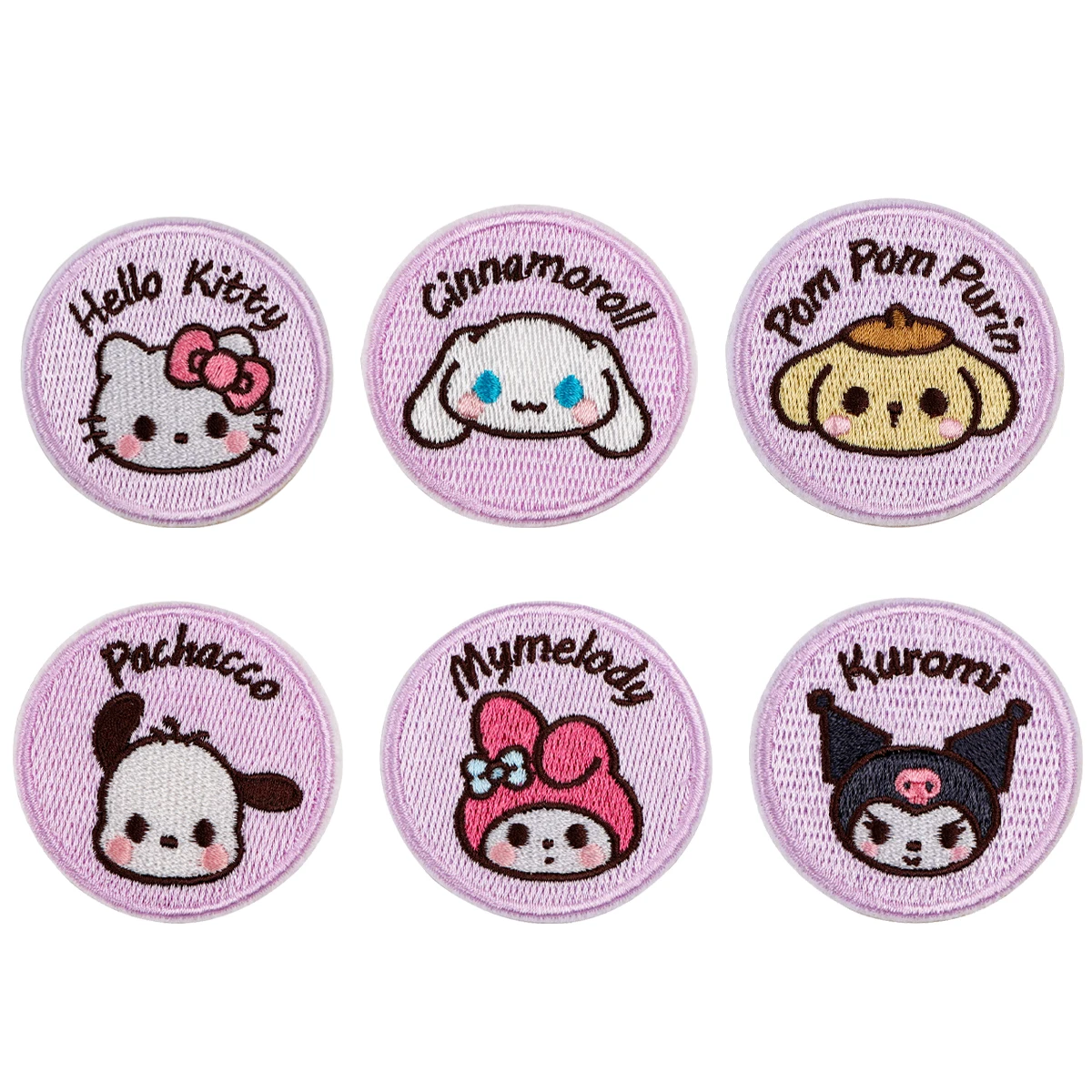 Kawaii Cats Patch Iron On Patches For Clothing Stickers Embroidered Patches On Jackets DIY Clothes Stripes For Childrens