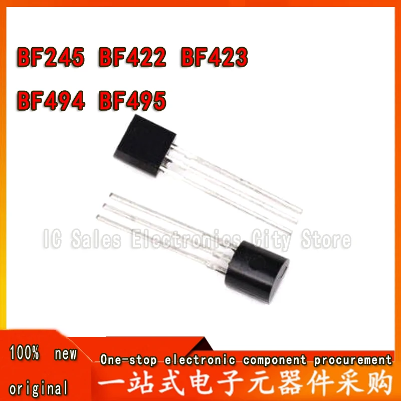 10PCS BF245 TO92 BF422 BF423 BF494 BF495 New