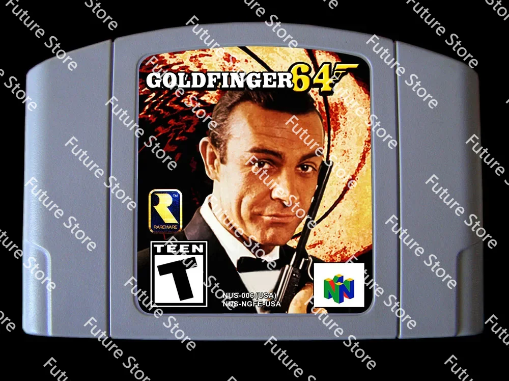 

64 Bit Games ** GOLDFINGER 007 ( USA Version!! The Hack of the Goldeneye!! )