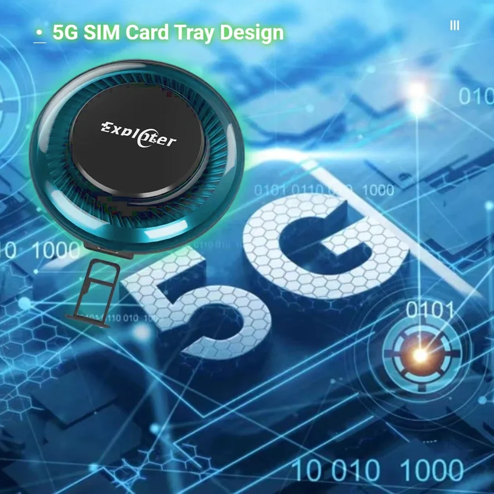 Exploter 5G LTE CarPlay Ai Box Android 14 8G+128G Applepie Rocket Wireless Car Play Android Auto Multimedia Smart Box APP Player