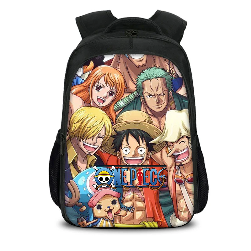 ONE PIECE Monkey D. Luffy Large Capacity Double layered Backpack Students School Bags for Girls Boys Bookbag Travel Backpack - view 6