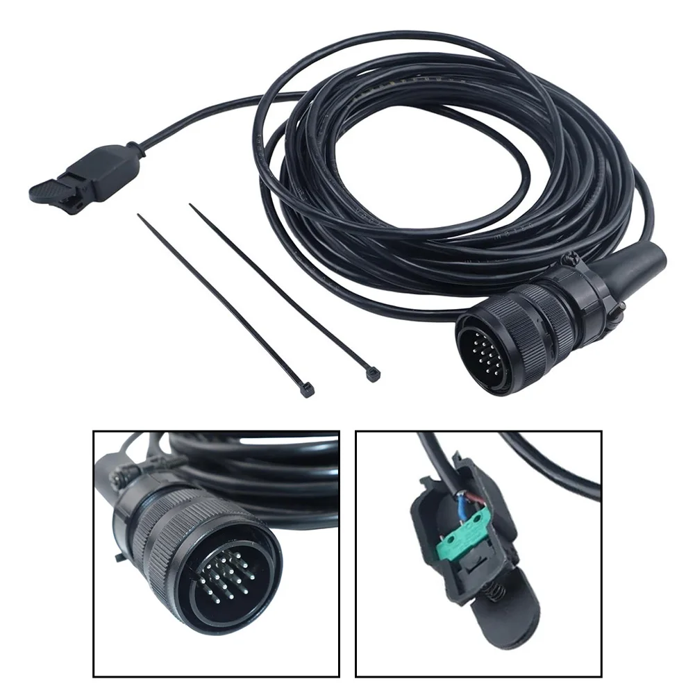Finger- Switch ON OFF 14 Pin TIG Torch Cable For Miller Welders 12.5ft 25ft Replacement Part Welding Machine Accessories Tool
