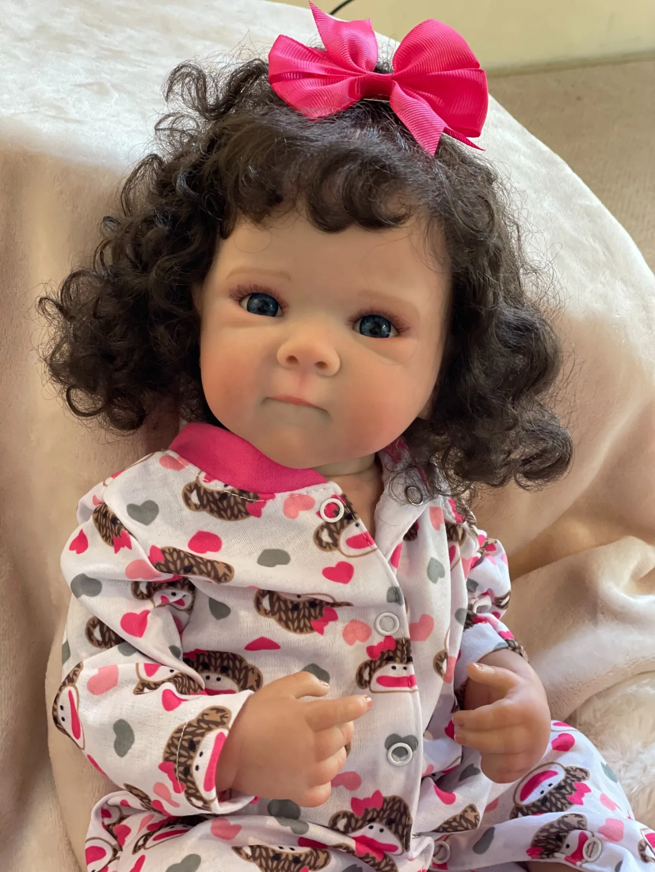 45 Lifelike Reborn Girl Bettie Newborn Doll For Children Handmade Bebe Soft Touch Reborn Doll