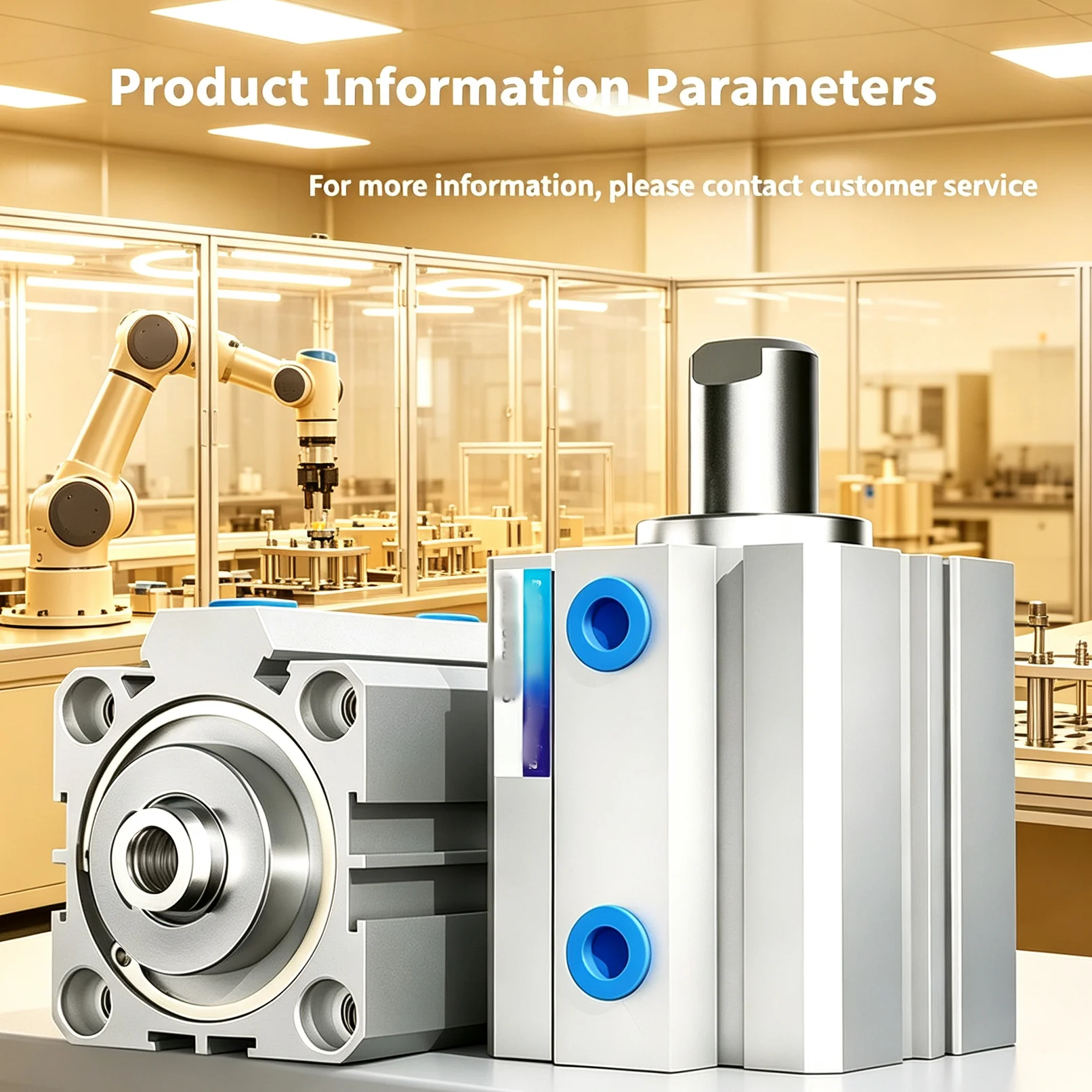 SDA Series Slim Pneumatic Air Cylinder Double Acting Compact Aluminum Alloy Cylinder NBR Seal Magnetic Optional