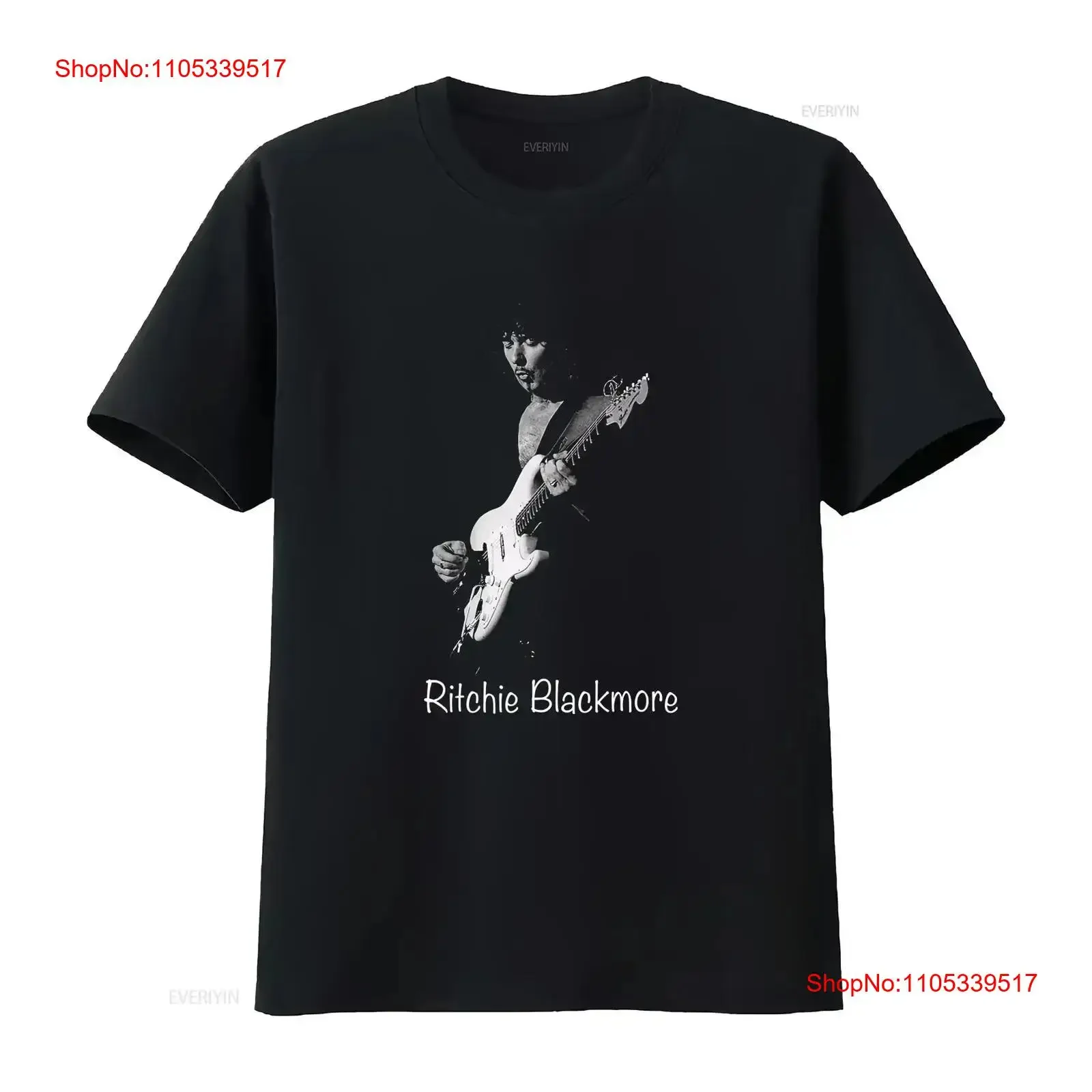 Camiseta Ritchie Blackmore Deep Purple Rainbow Preta S a 5XL 1PT282 Vintage Lavada Elástica Respirável Ligeiramente Estilosa