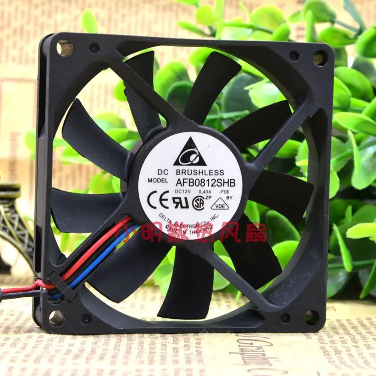 AFB0812SHB 8015 8CM 12V 0.40A COOLING FAN SPEED DETECTION