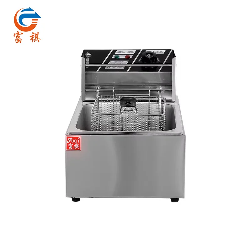 

One Tank Factory Direct Sale High Quality Electricity Chicken Fryer One Tanks Deep Fryer Electricity Table Top
