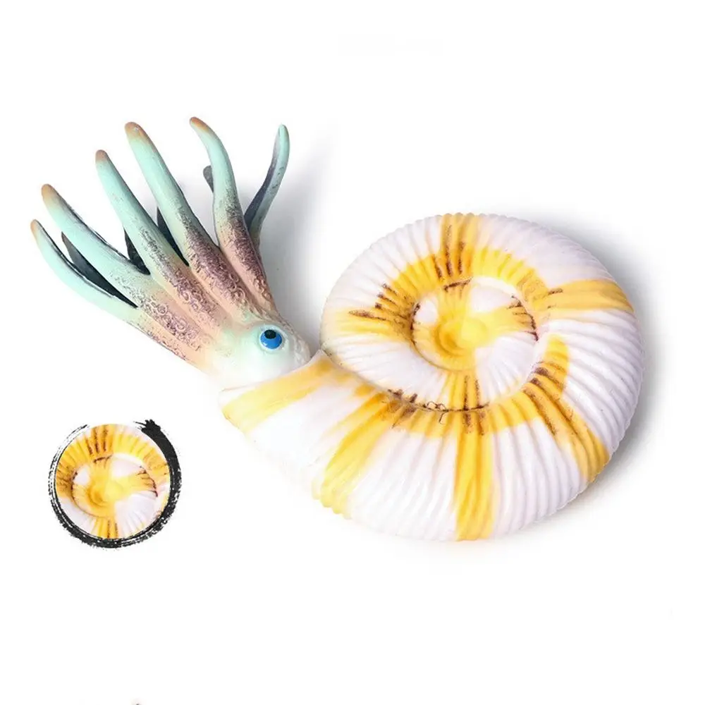 

Prehistoric Ocean Animal Figure Simulation Nautilus Marine Life Figurines Educational Ancient Trilobite Figure Collection