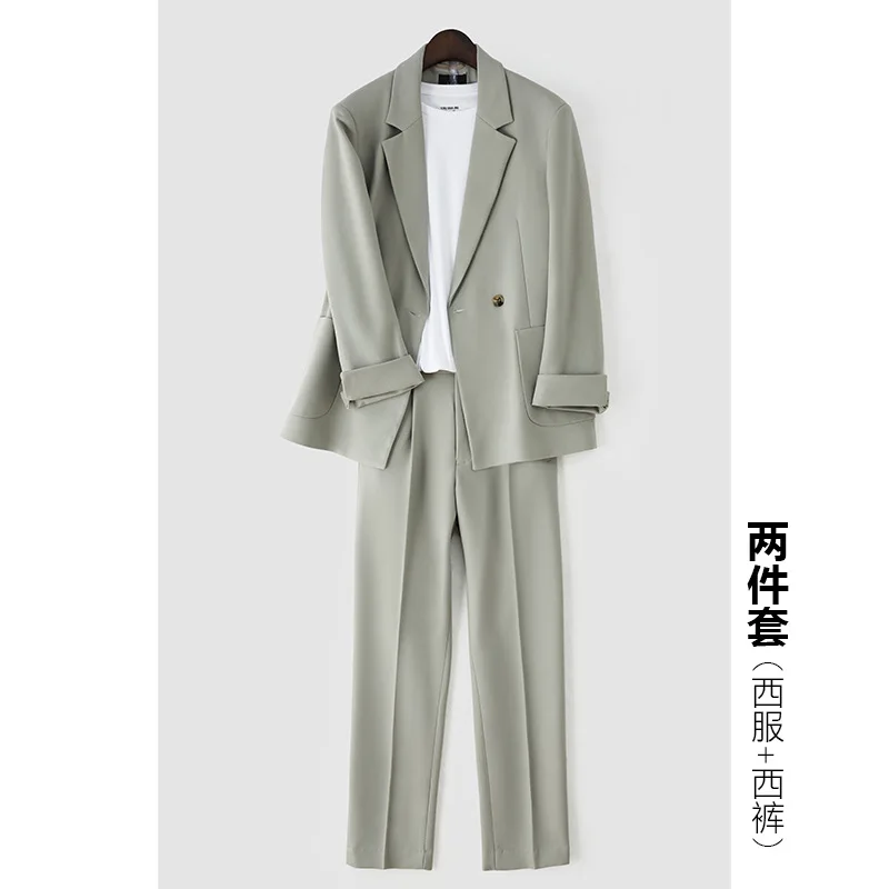 1-A41  Sense Casual Suit suit Men\'s Loose Korean-style Fashionable Suit Coat Commuting to Work