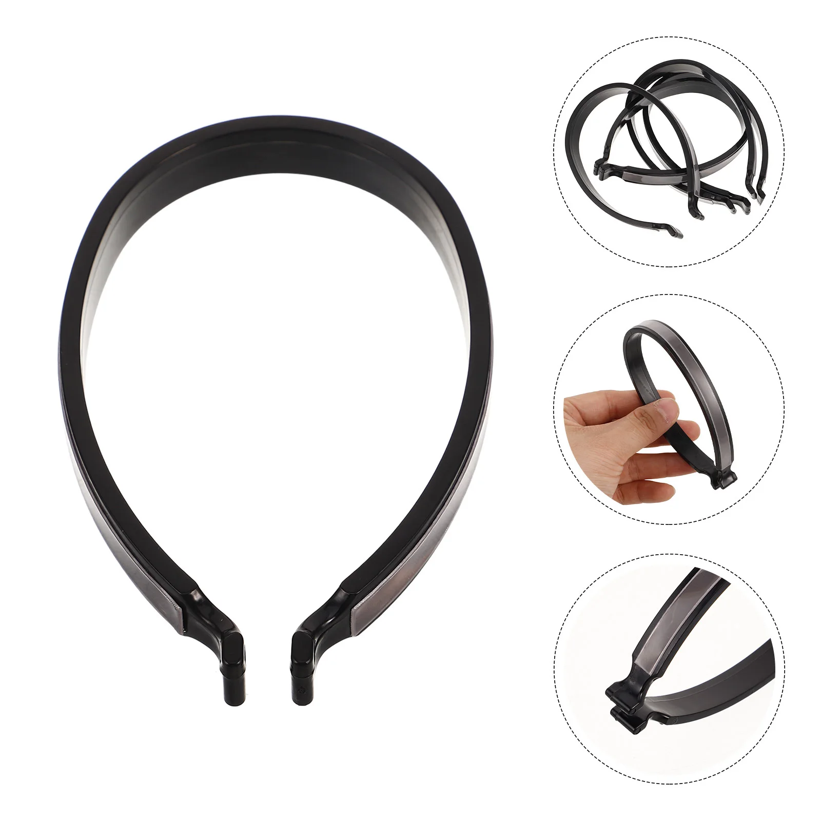 

2Pairs Bicycle Reflective Pants Clip Multifunctional Cycling Trouser Straps for Night Riding Running Outdoor Sports High