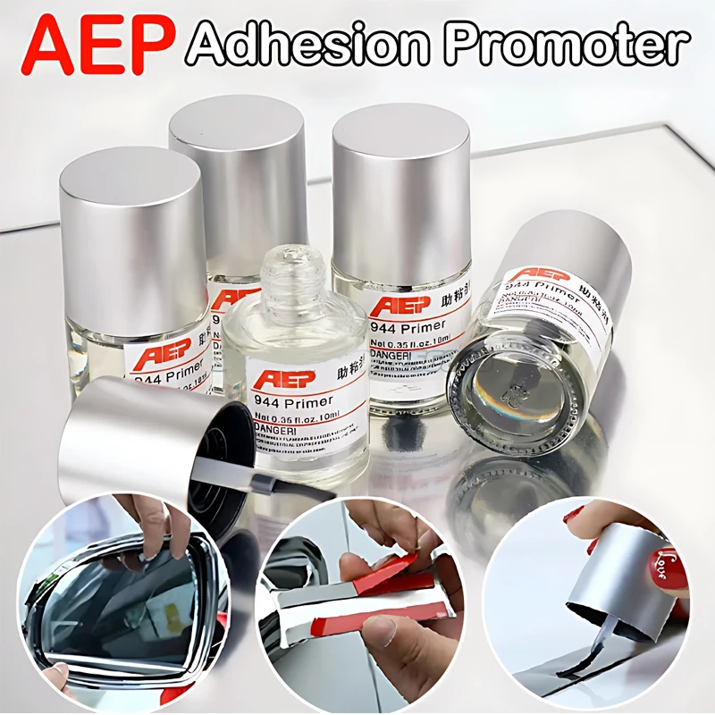 

944 Super Primer Adhesive Adhesion Promoter 1/2/5 Bottle Enhanced Sticky Car Application Tool Car Styling Double Sided Tape