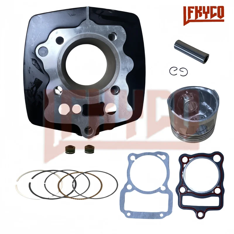 62mm Bore Motorcycle Cylinder Kit Piston Gasket Set for Honda ZongShen CG125 CG 125CC Upgrade To 150CC CG150 Motor Engine Parts