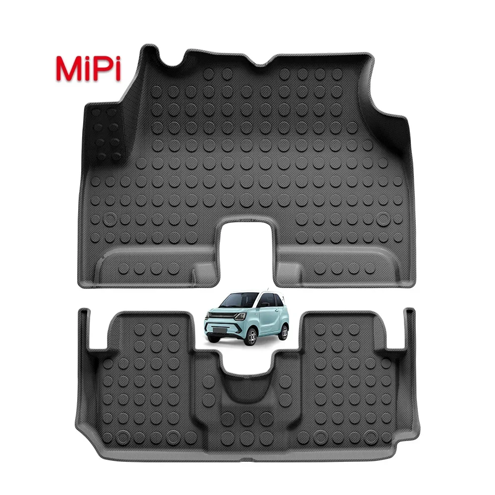 Custom Hot Sale Car Mat For DONGFENG FENGON CANDY MINIEV 2022 TPE Waterproof Car Floor Mat Custom Car Carpet Auto Interior Acces