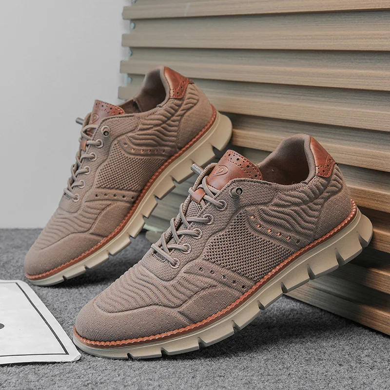 Large size men's shoes sports breathable comfortable versatile high quality large size sports