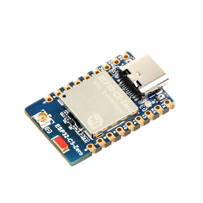 Waveshare ESP32-C5-Zero Mini Development to 32-bitowy procesor RISC-V z zintegrowanym dwuzakresowym Wi-Fi 6 2.4GHz/5GHz i Bluetooth BLE 5. — zdjęcie produktu 4