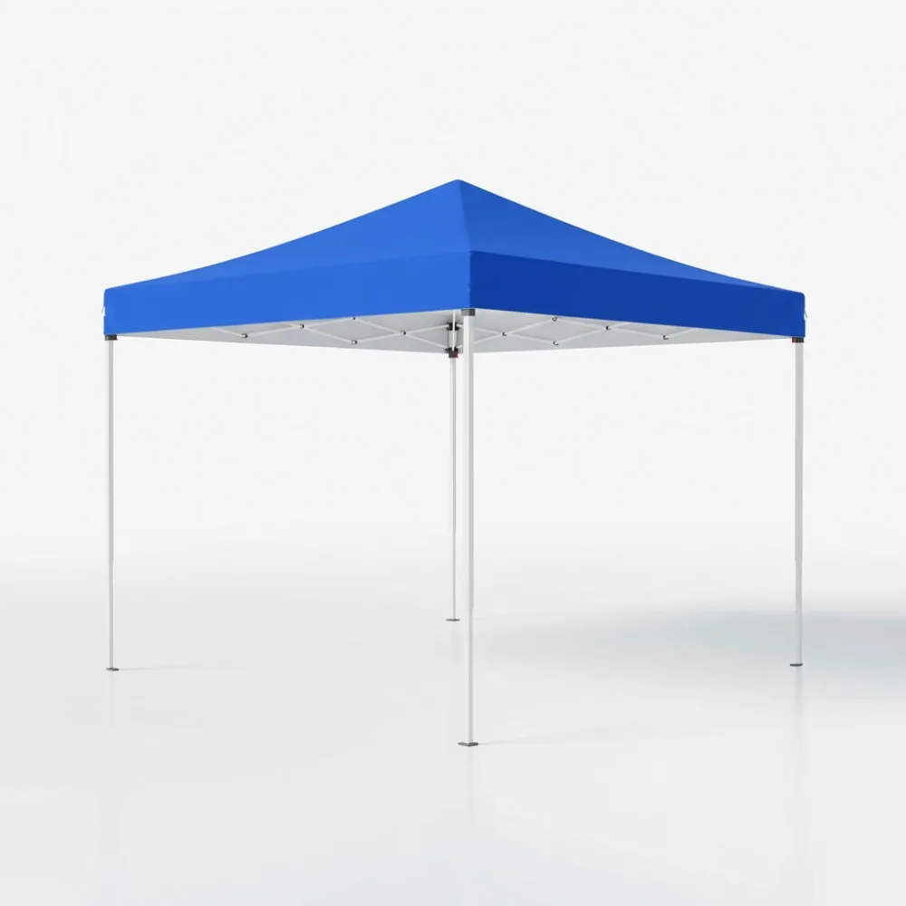 

10x10 Pop Up Canopy Tent, Heavy Duty Waterproof Sun Shelter with Carrying Bag for Beach Camping Parties