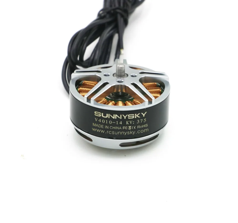Sunnysky V4010 375KV 450KV 아웃러너 브러시리스 디스크 유형 300W 모터 RC 멀티콥터 DIY 쿼드콥터 모델