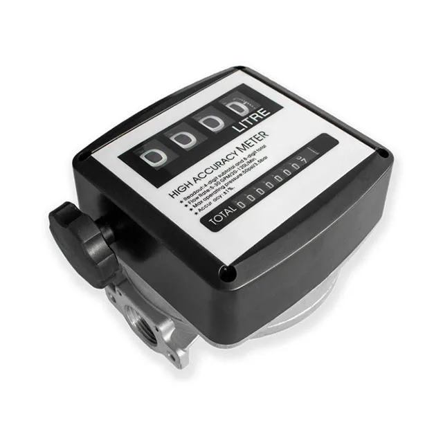 

High Accuracy 1 Inch Mechanical Counter Digital Fuel Petrol Consumption Flow Meter