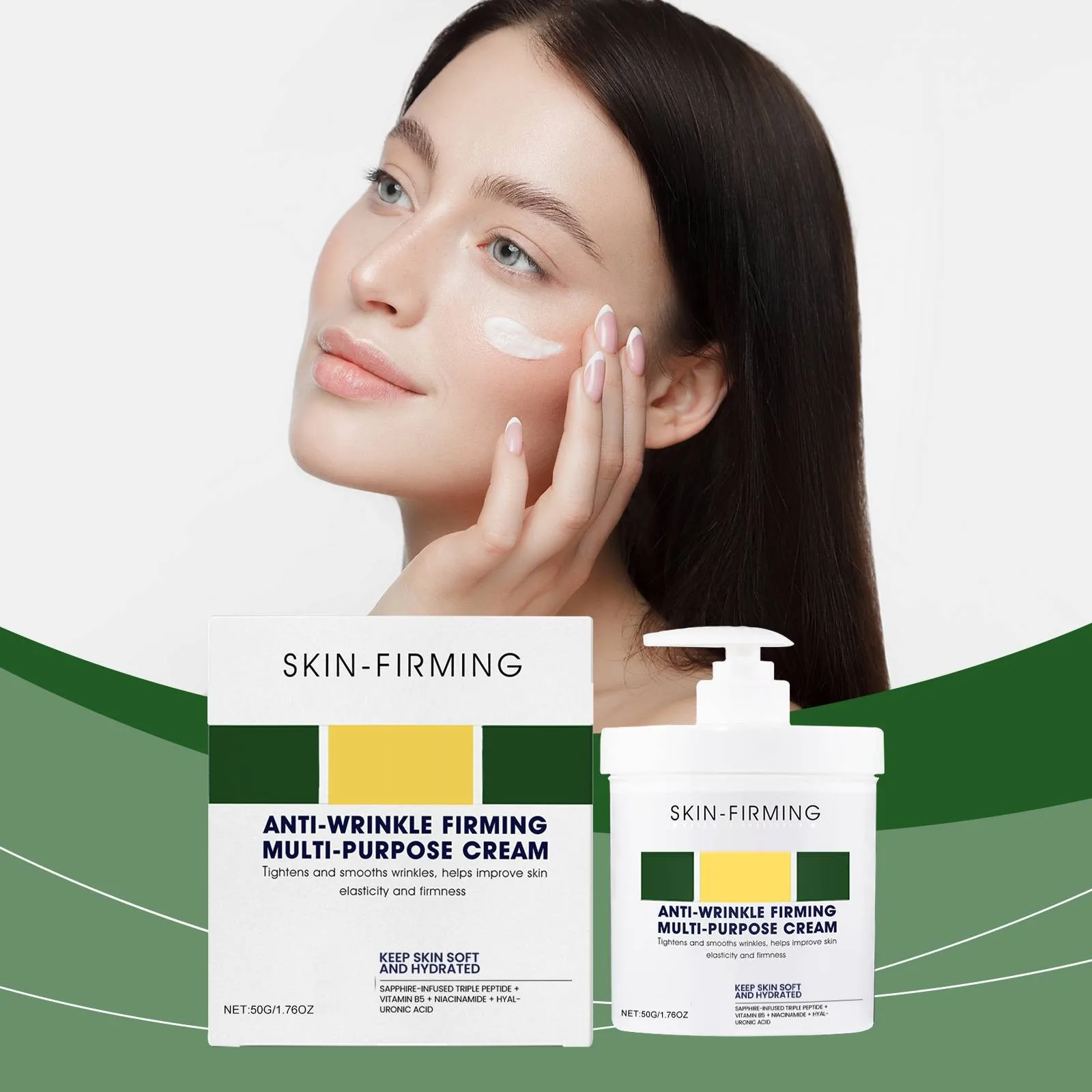 Advanced Firming Wrinkle, Firming Moisturizer, Firming Elasticity, Reduce Fine Lines, Firm Skin, Refreshing Body Firming