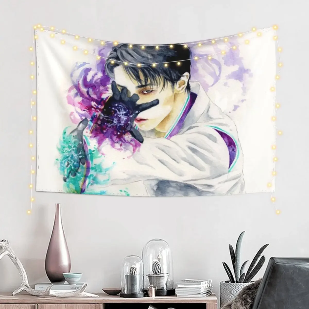 Yuzuru Hanyu - Seimei Tapestry Outdoor Decor Wall Decoration Wall Carpet Tapestry