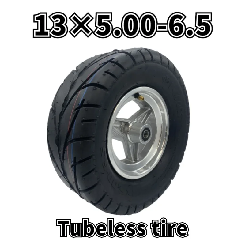 Scooter Front Wheel With 13x5.0-6.5 Tubeless Road Street Tire