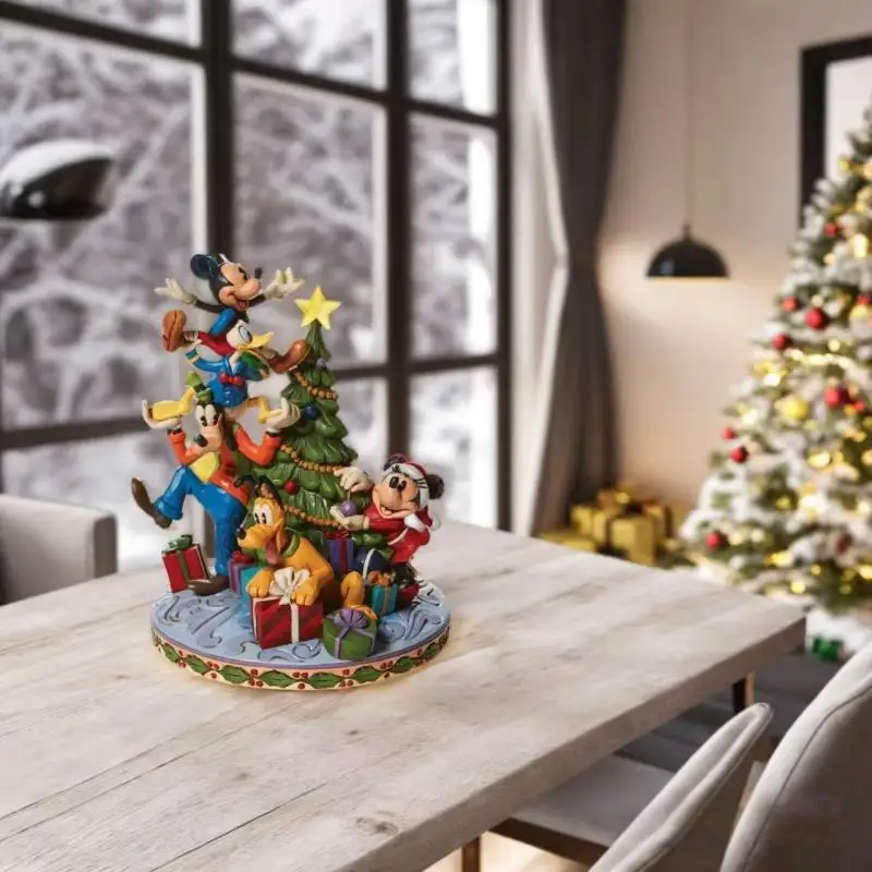 

Официальная фигурка Disney с украшением в виде рождественской елки «Микки и друзья» — коллекционная игрушка в подарок