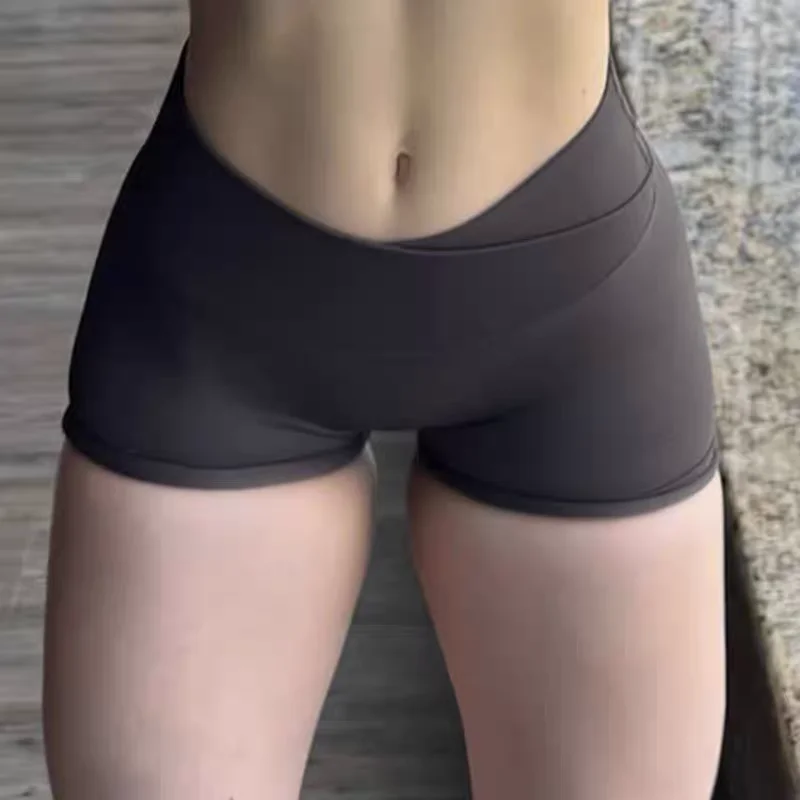 Tight Seamless Yoga Sport Shorts Woman Running Gym Workout Fitness Shorts Summer Women Clothing