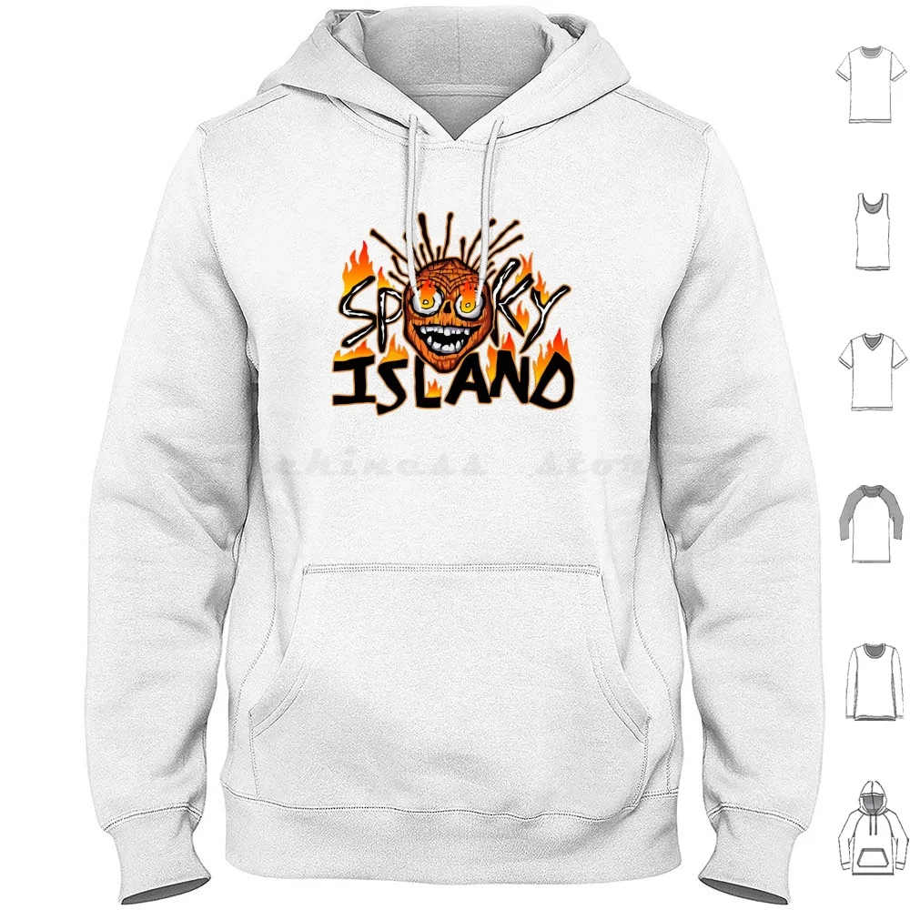 Spooky Island Inspired Hoodie cotton Long Sleeve Spooky Island Inspired