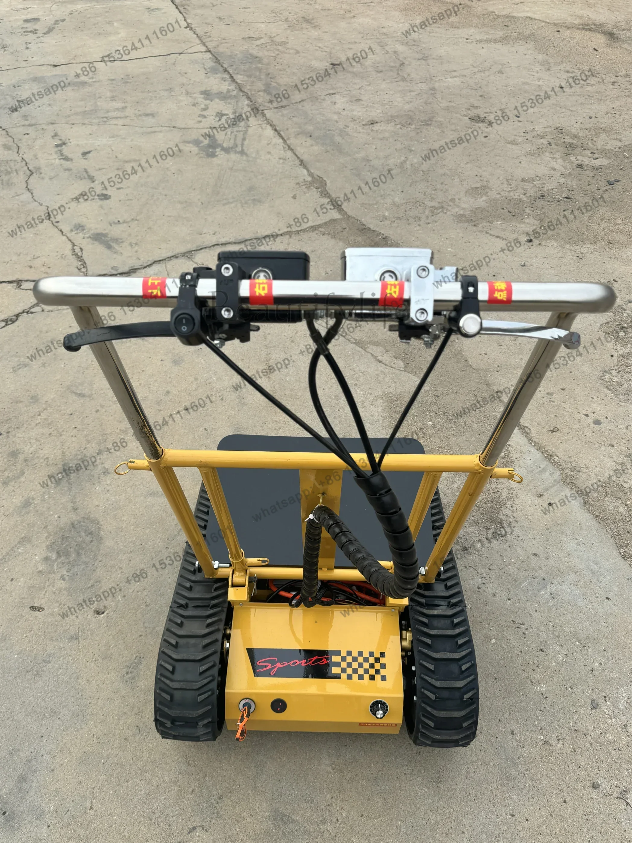 New style Crawler King Electric Building Climbing Machine Crawler Up and Down Stairs Handling Foldable Cargo