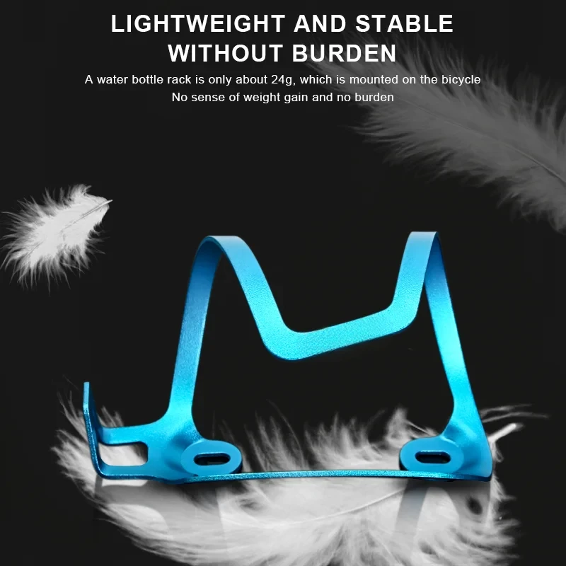 Lightweight Bike Bottle Holder Aluminium Alloy Bicycle Water Bottle Cage Cup Bracket For Road Cycling Kettle Mount image 4