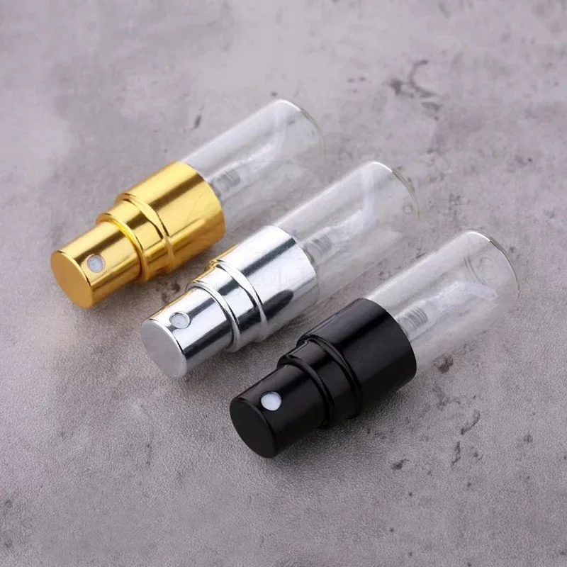 2/3/5/10ml parfüm şişeleri boş Mini sprey Atomizer konteyner seyahat için taşınabilir cam kozmetik kapları örnek doldurulabilir