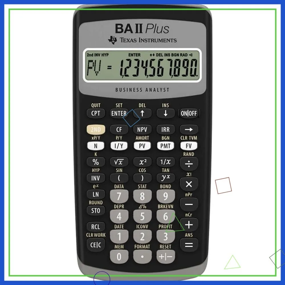 

Профессиональный финансовый калькулятор с усовершенствованными функциями для анализа бизнеса и инвестиций