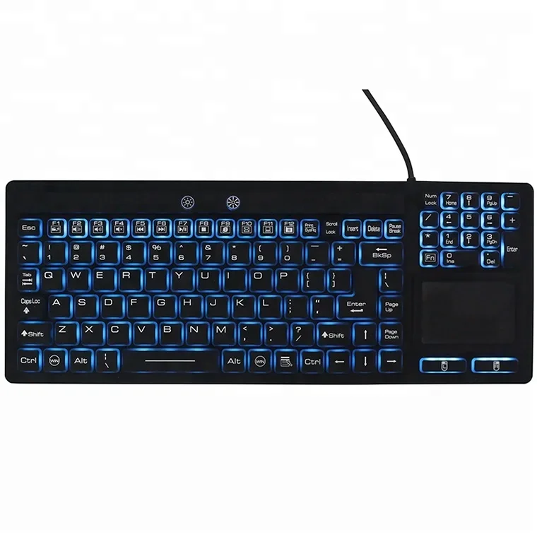 

Waterproof Washable Silicone Keyboards