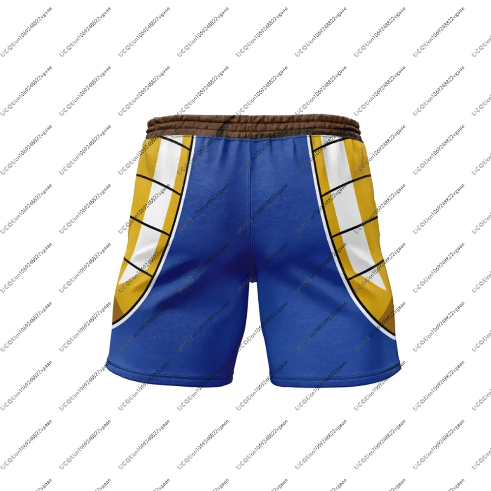 فيغيتا معركة البدلة لعبة دراغون بول Z ملابس رياضية قصيرة طفح الحرس تي شيرت السراويل البرازيلي جيو جيتسو الصالة الرياضية مجموعة غوكو الرجال تي شيرت الملاكمة