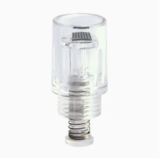10Pcs Small Head MTS Nano Microcrystal Tips Monocrystalline Silicon Mesotherapy Infusion Needles Replacement Cartridges For
