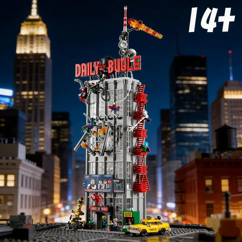 NOUVEAU 2025 3772 PIÈCES Le Bugle Building Of Daily Classic 78008 Briques Anniversaire Cadeaux De Noël Pour Les Enfants Compatible 76178