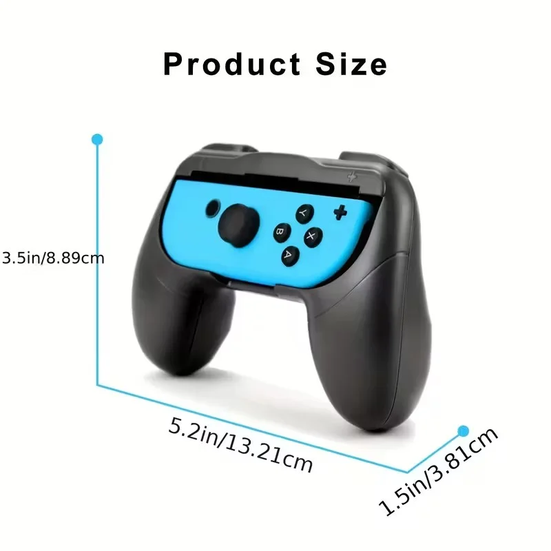 New Switch Handle Grip Stand, Oled Joycon Left Right Handle Grip Stand, Ns Accessories, Comfortable Gaming Controller Holder