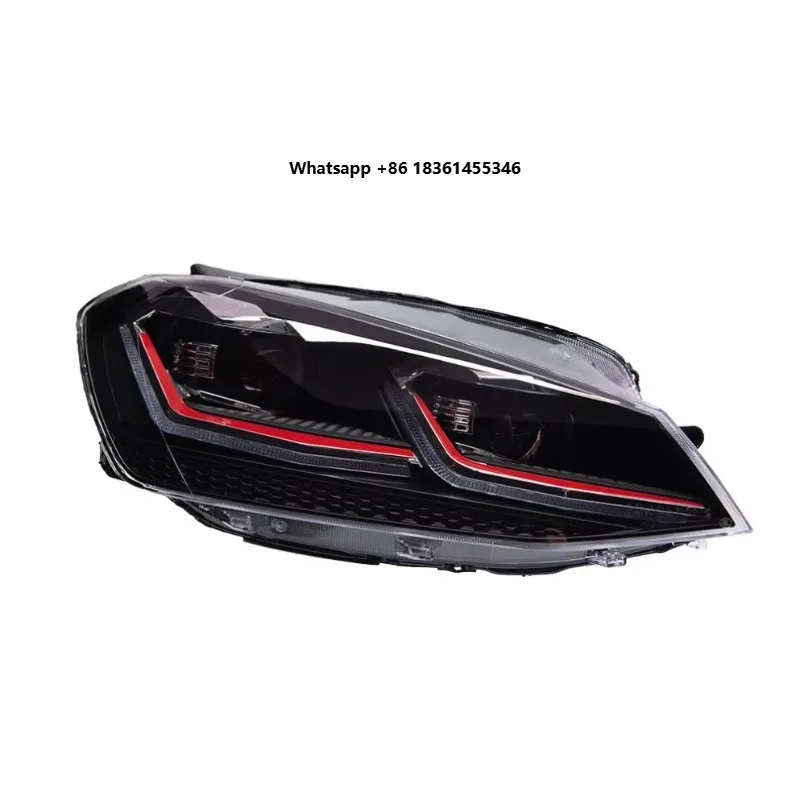 

2013-2017 Car Headlights Upgrade for Golf 7.5th High Configure Styling LED Assembly 6000k Color Temperature New For Golf 7 MK7