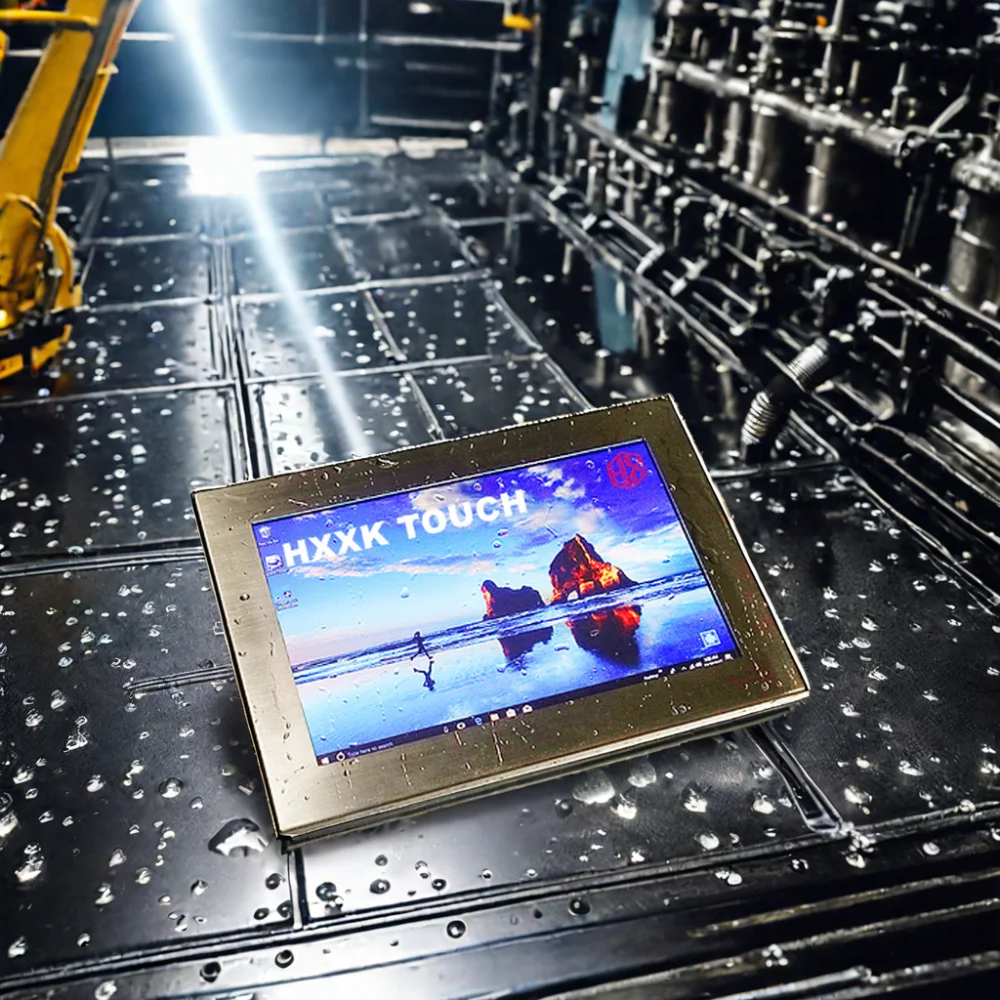 HXXK Touch 10,4 Polegadas Aço Inoxidável IP67 Tela Sensível Ao Toque Industrial À Prova D 'Água PC Equipamento Marinho Acessório de Computador Industrial