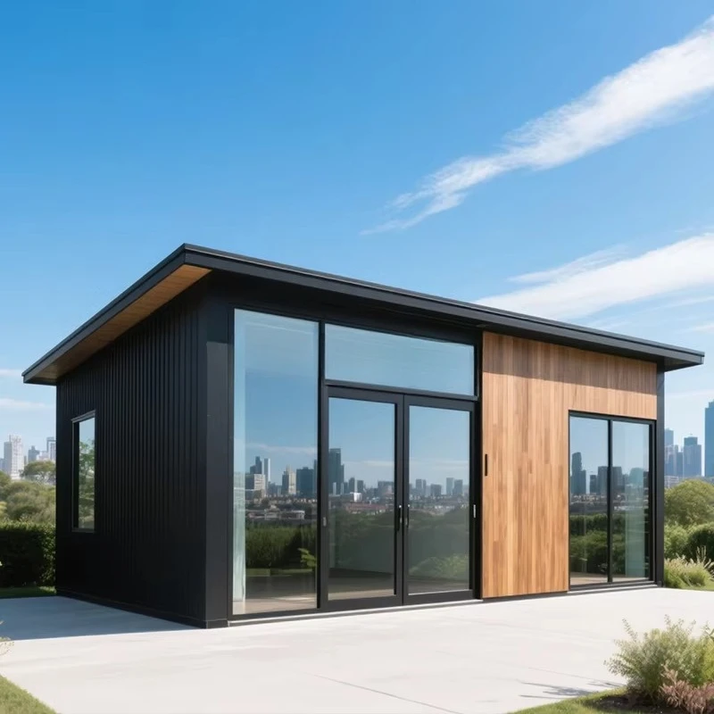 Customized Modular Prefab Folding House 20ft Expandable Container Home for Office or Studio