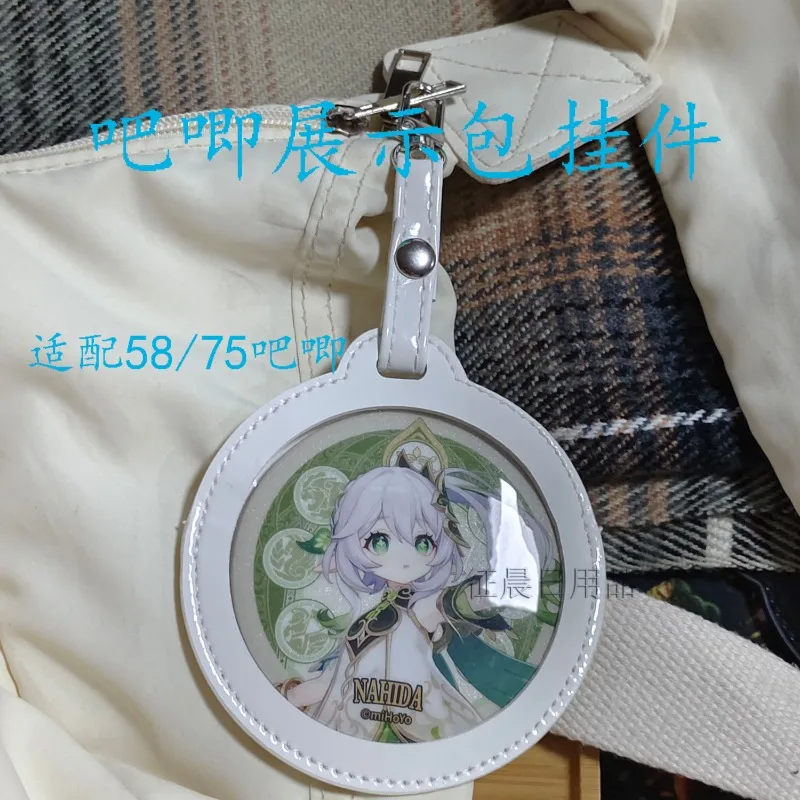 Honkai:Star Rail Anime Fit 58mm/75mm Pin Badge Storage Bag Accessories Key Chain for Clothes Backpack Decor Brooch Package Gifts