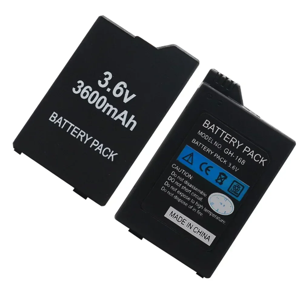2400/3600mAh Battery Pack for PSP2000 PSP3000 PSP-3004 Handheld Game Console