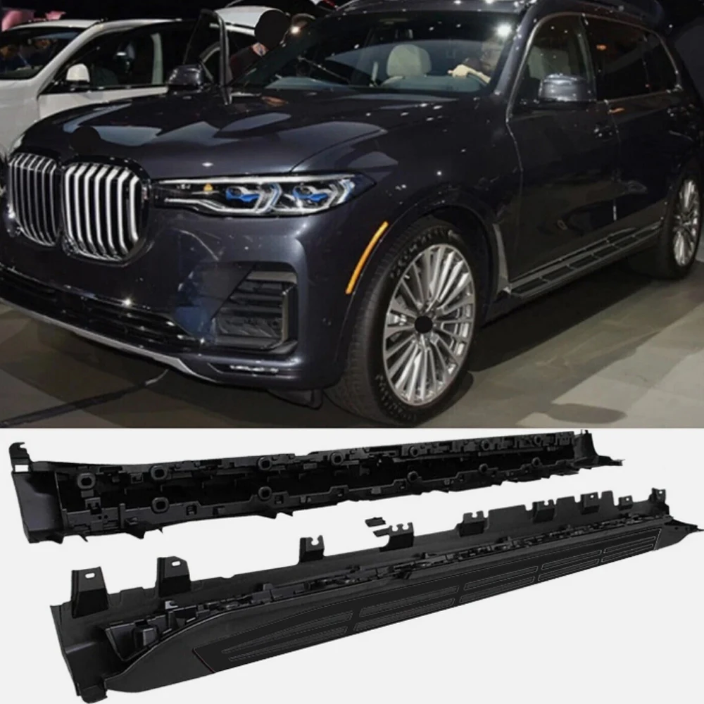 

2 шт. подножки для Benz G-Class W464 G63 G350 G500 2019-2025, боковые ступеньки, полный комплект Nerf Bar с противоскользящими частицами