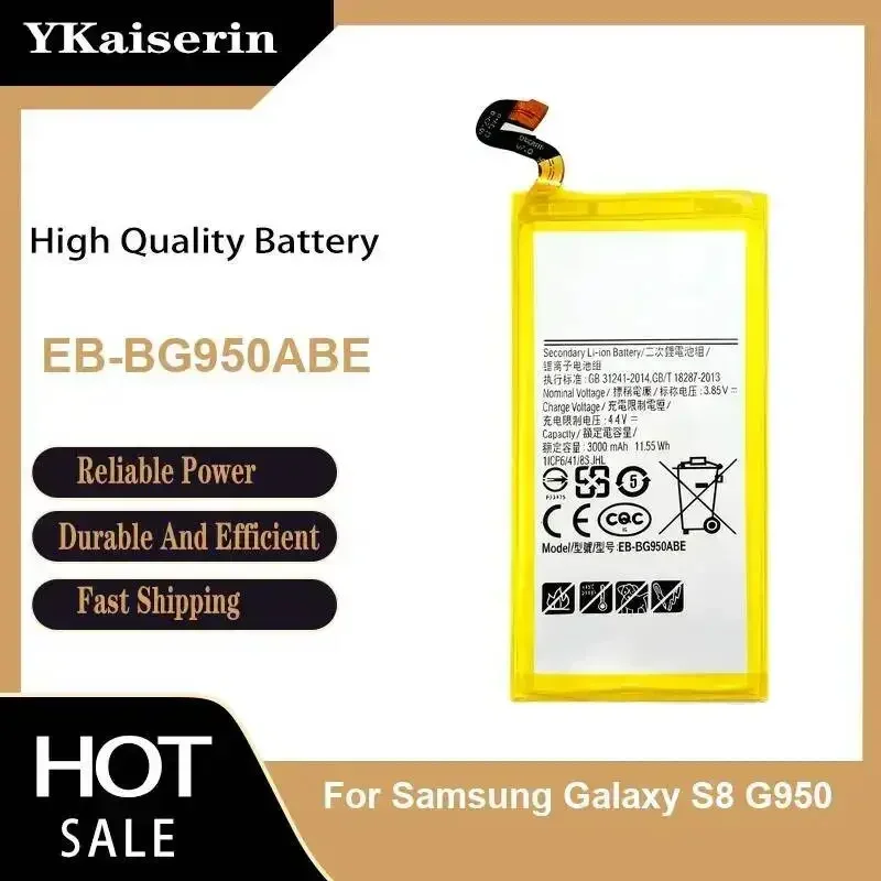 Long Lasting For Samsung Galaxy S8 G950 EB-BG950ABE Mobile Phone Battery Safe And Reliable 3000mAh